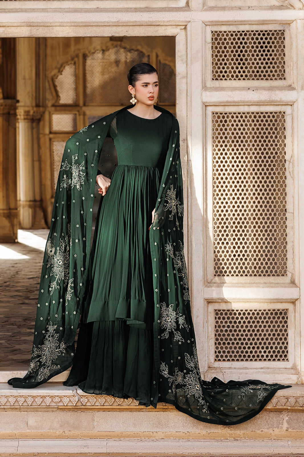 Vanya | Virsa Formals | ED-017 - Formal Dress - available at Maria Faisal in UK and USA.
