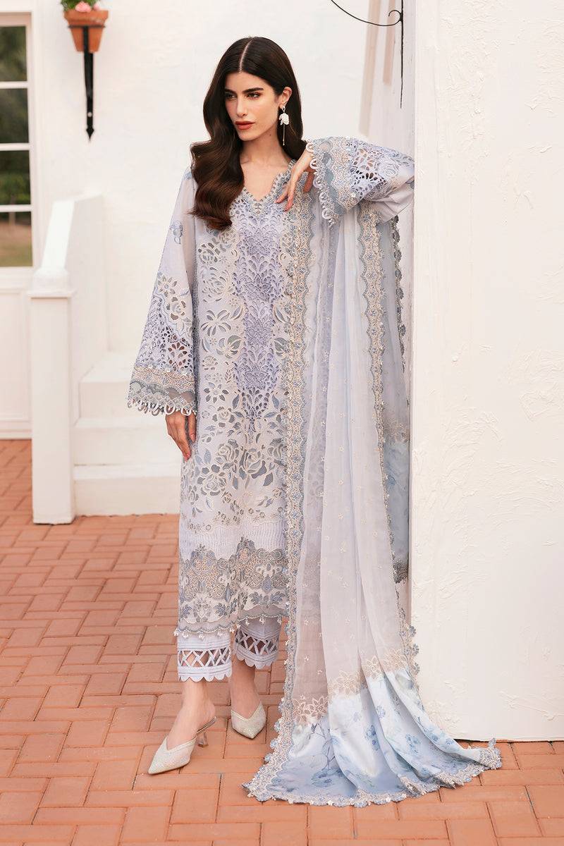 Baroque | Eid Lawn 25 | EL-D02 by Maria Faisal - Registered Vendor of : Baroque - type : Ladies Clothes - 100% original wedding dresses
