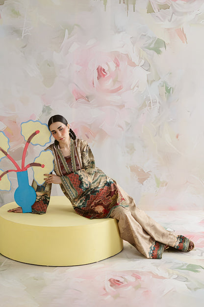 Vanya | Co Ords | CO-132 - Casual Dress - available at Maria Faisal in UK and USA.