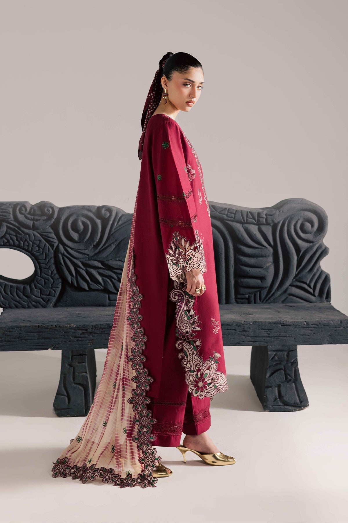 Vanya | Celine Formals | CN-19 - Formal Dress - available at Maria Faisal in UK and USA.