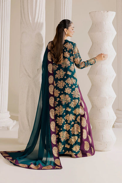 Vanya | Solana Luxe Pret | FF-84 - Luxury Dress - available at Maria Faisal in UK and USA.