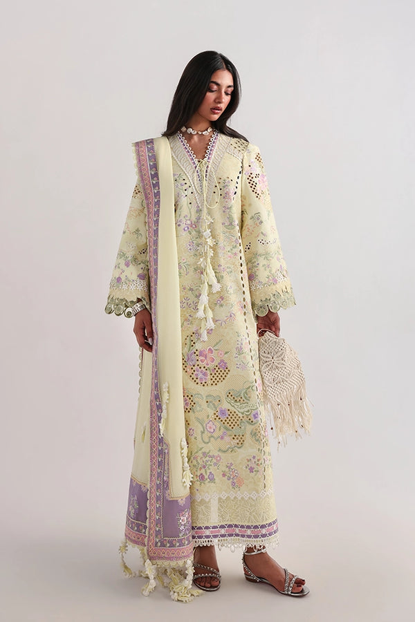 Suffuse | Lawn Eid 26 | TELYA - Luxury Dress - available at Maria Faisal in UK and USA.