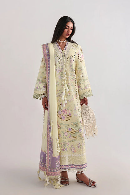 Suffuse | Lawn Eid 26 | TELYA - Luxury Dress - available at Maria Faisal in UK and USA.