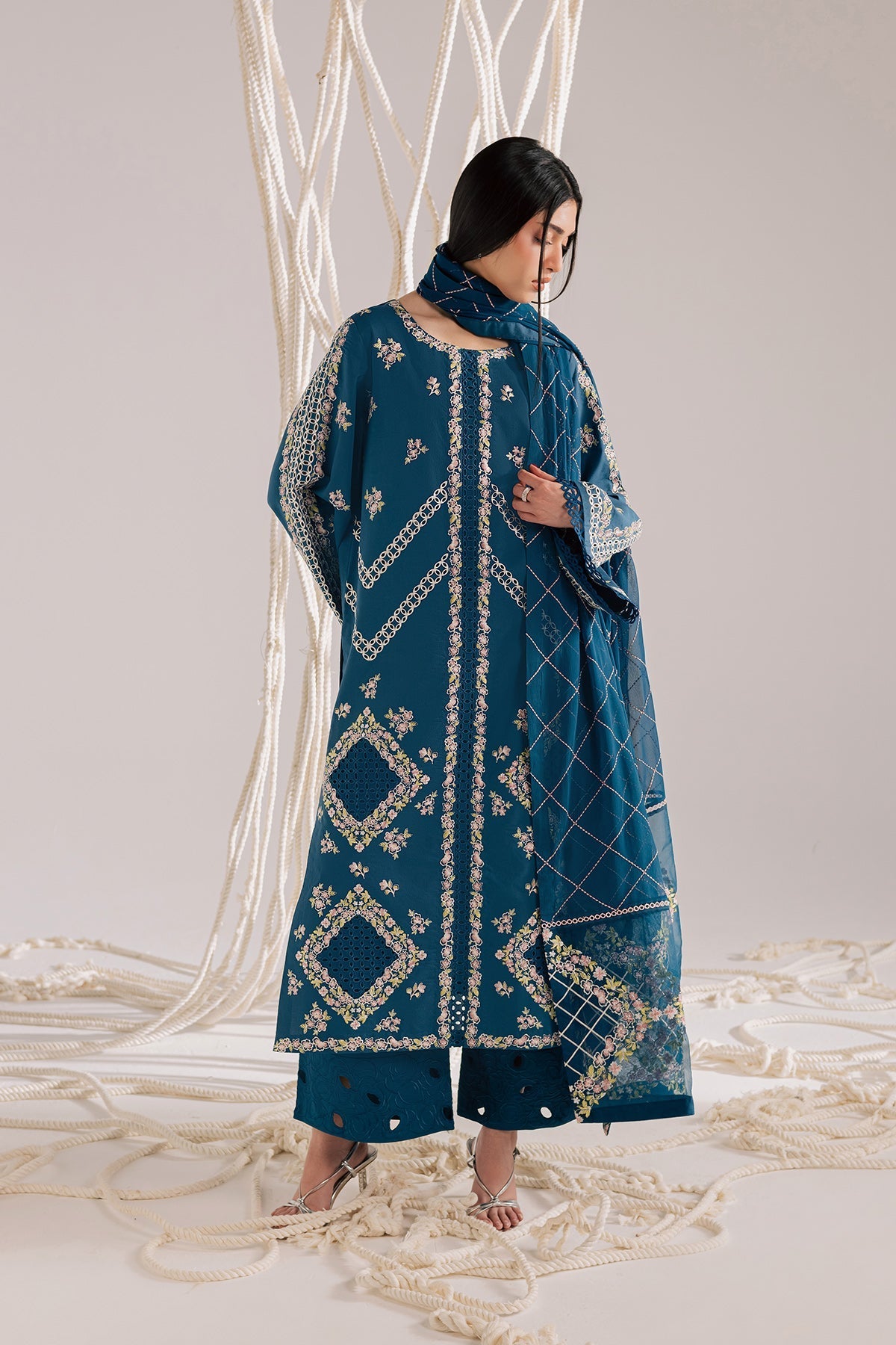 Vanya | Celine Formals | CN-21 - Formal Dress - available at Maria Faisal in UK and USA.