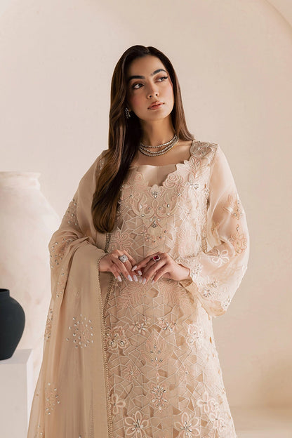 Vanya | Solana Luxe Pret |   FF-83 - Luxury Dress - available at Maria Faisal in UK and USA.
