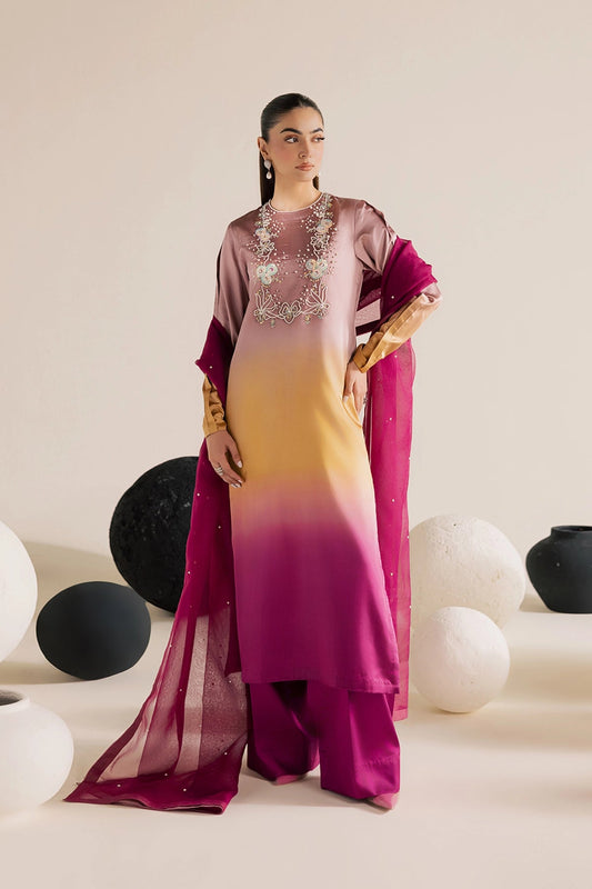 Vanya | Solana Luxe Pret |FF-86 - Luxury Dress - available at Maria Faisal in UK and USA.