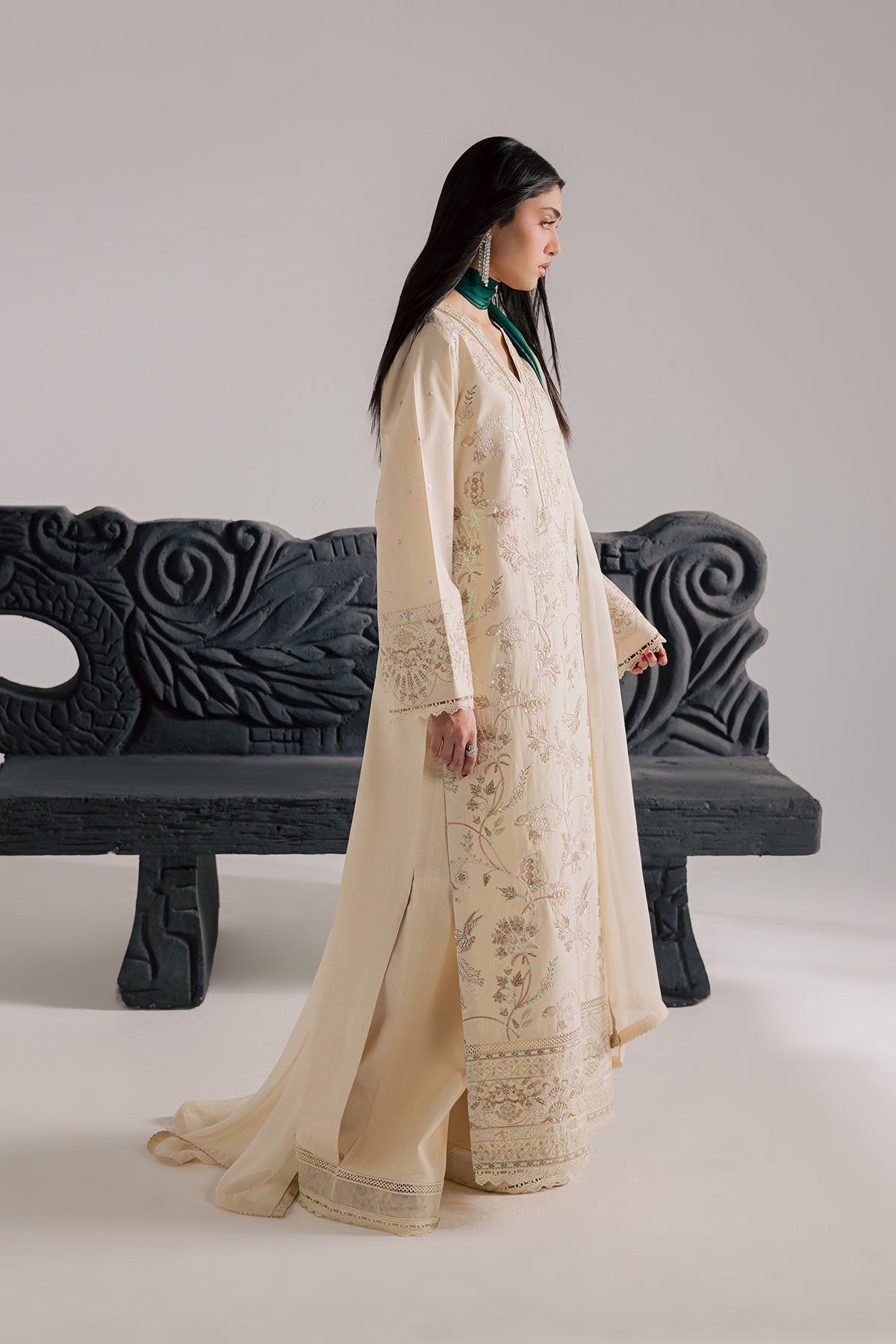 Vanya | Celine Formals |CN-17 - Formal Dress - available at Maria Faisal in UK and USA.