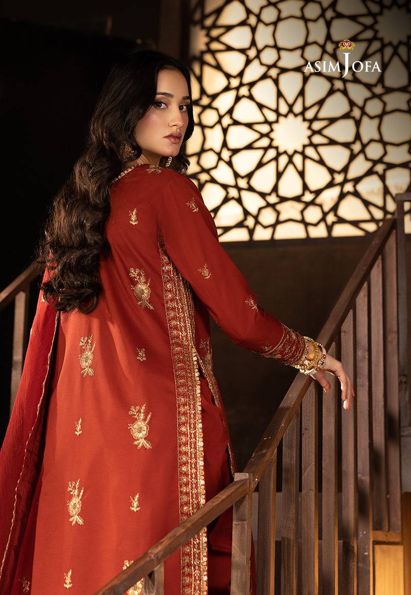 Asim Jofa | Festive Collection 25 | AJLLF-18 by Maria Faisal - Registered Vendor of : Asim Jofa - type : Ladies Clothes - 100% original wedding dresses