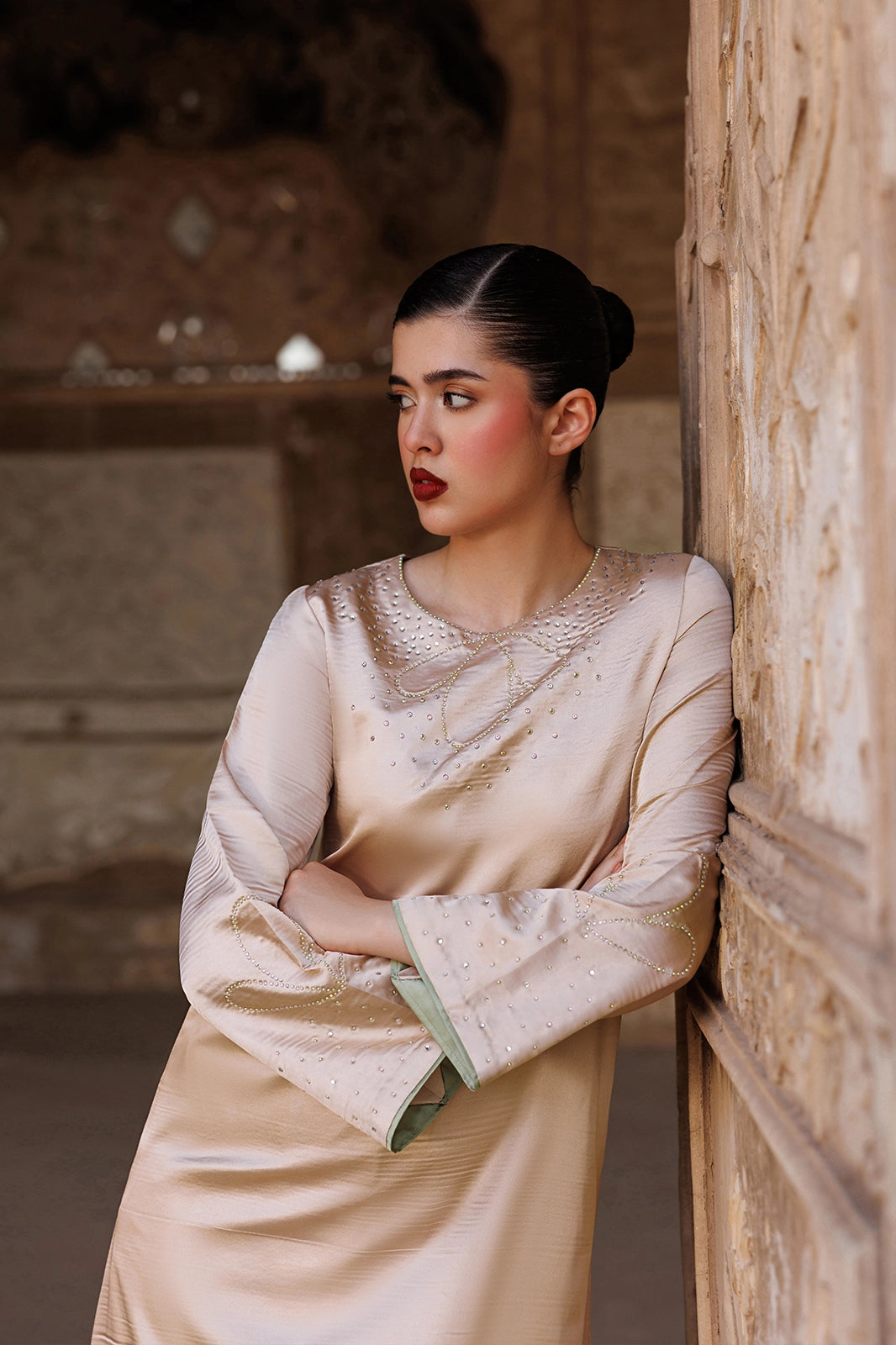Vanya | Virsa Formals | ED-014 - Formal Dress - available at Maria Faisal in UK and USA.