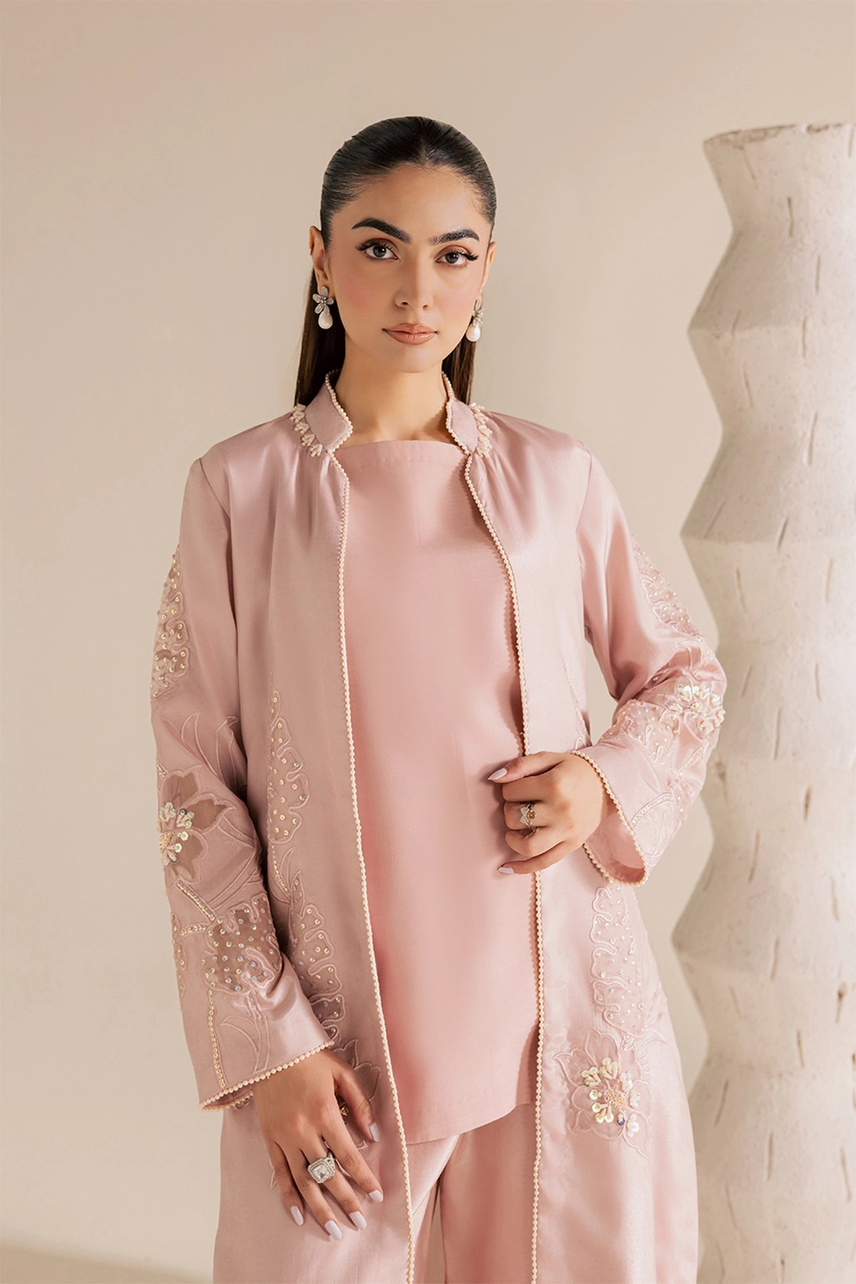 Vanya | Solana Luxe Pret | FF-79 - Luxury Dress - available at Maria Faisal in UK and USA.