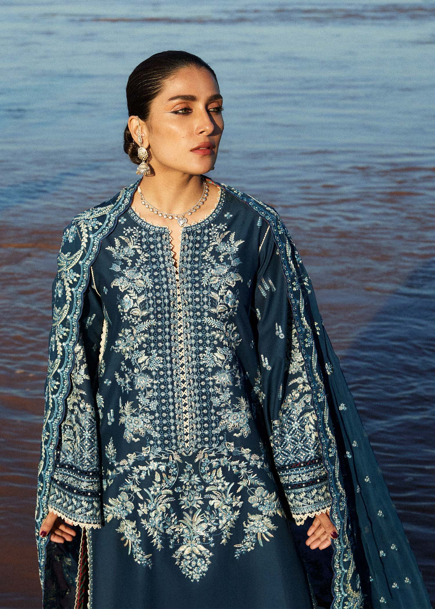 Hussain Rehar | Surkh Eid Pret’25 | Meherbano by Maria Faisal - Registered Vendor of : Hussain Rehar - type : Ladies Clothes - 100% original wedding dresses