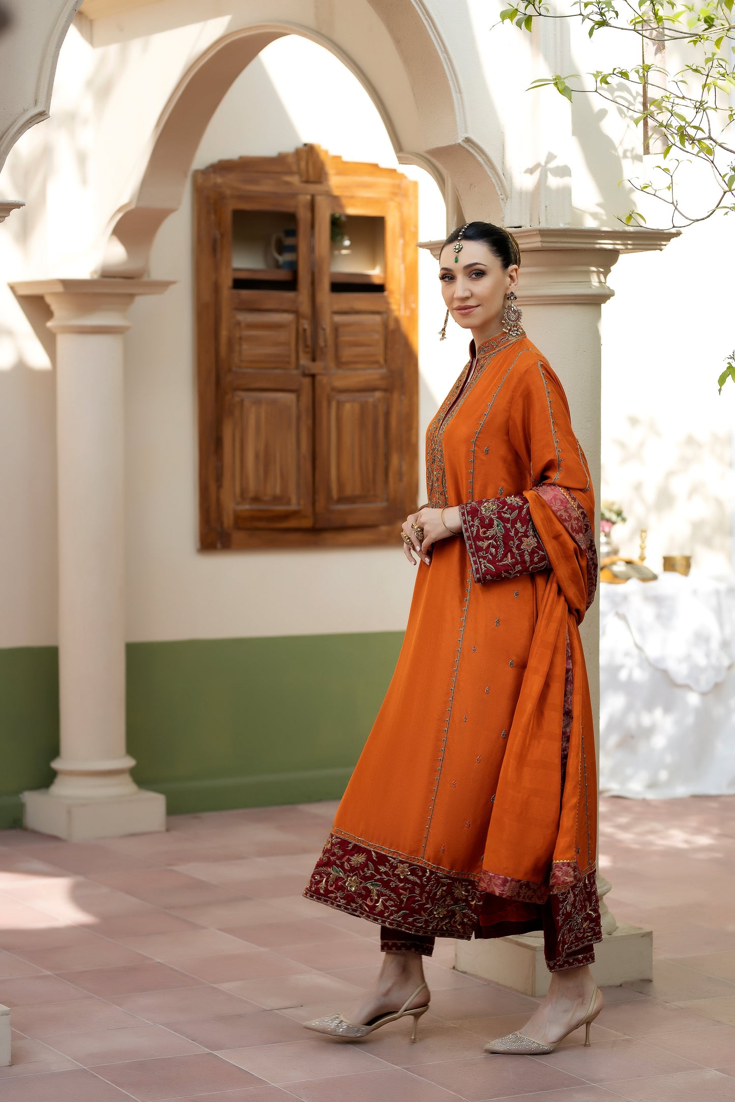 Purple Haze | Suraya Edit | KYRA - Luxury Dress - available at Maria Faisal in UK and USA.