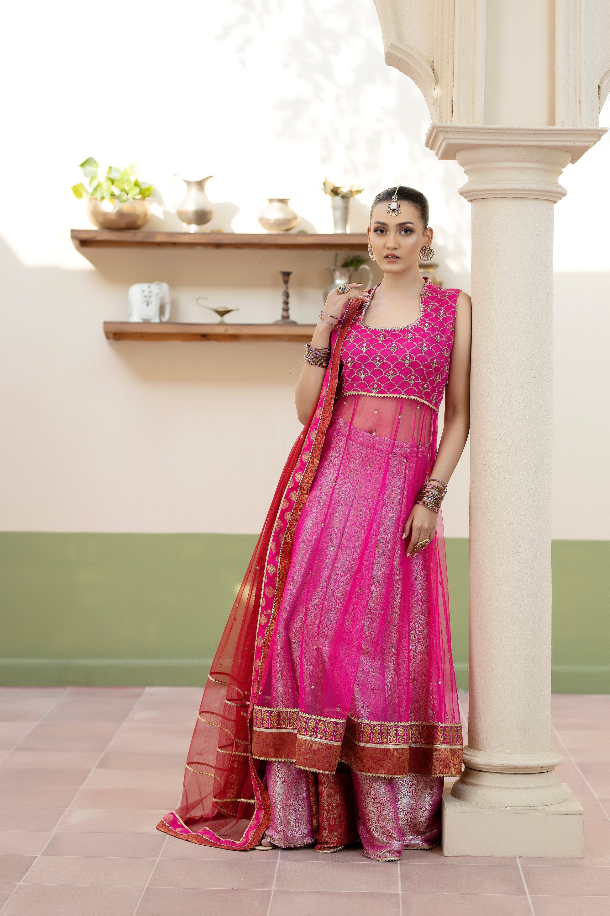 Purple Haze | Suraya Edit | ANARA - Luxury Dress - available at Maria Faisal in UK and USA.