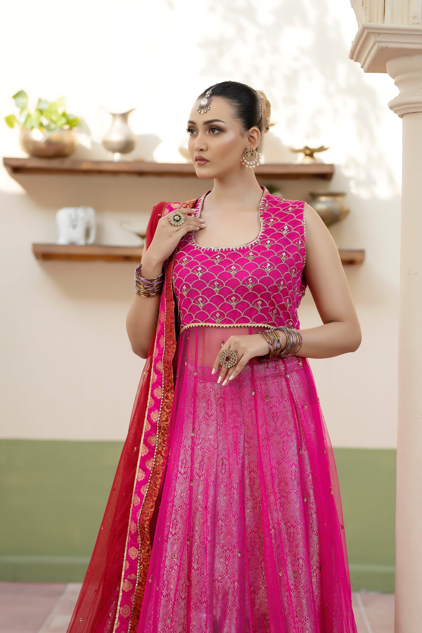 Purple Haze | Suraya Edit | ANARA - Luxury Dress - available at Maria Faisal in UK and USA.