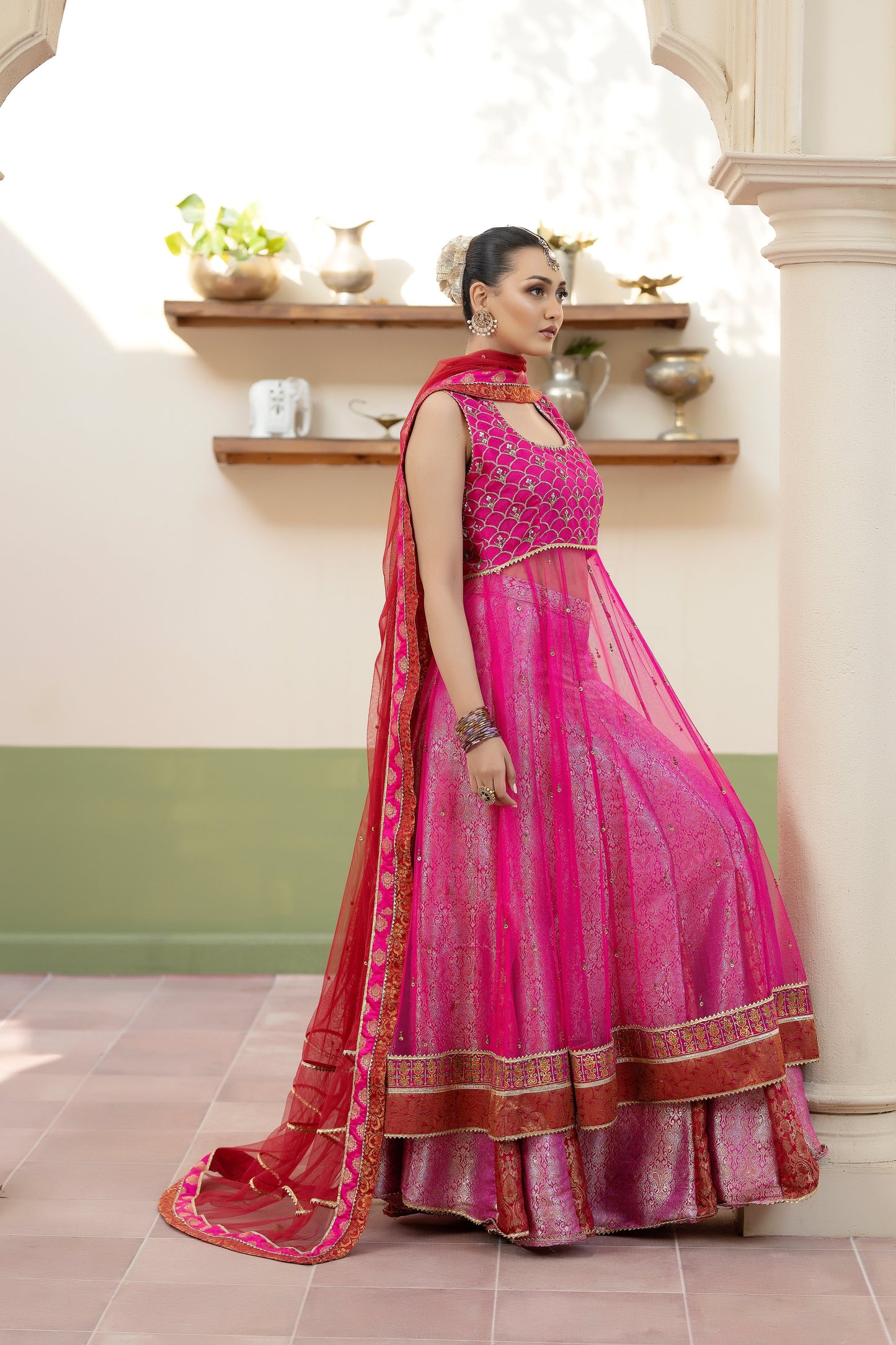 Purple Haze | Suraya Edit | ANARA - Luxury Dress - available at Maria Faisal in UK and USA.