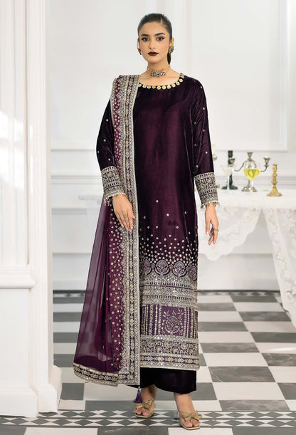 Adans Libas | Velvet 25 | VELVET 7780 - Formal Dress - available at Maria Faisal in UK and USA.