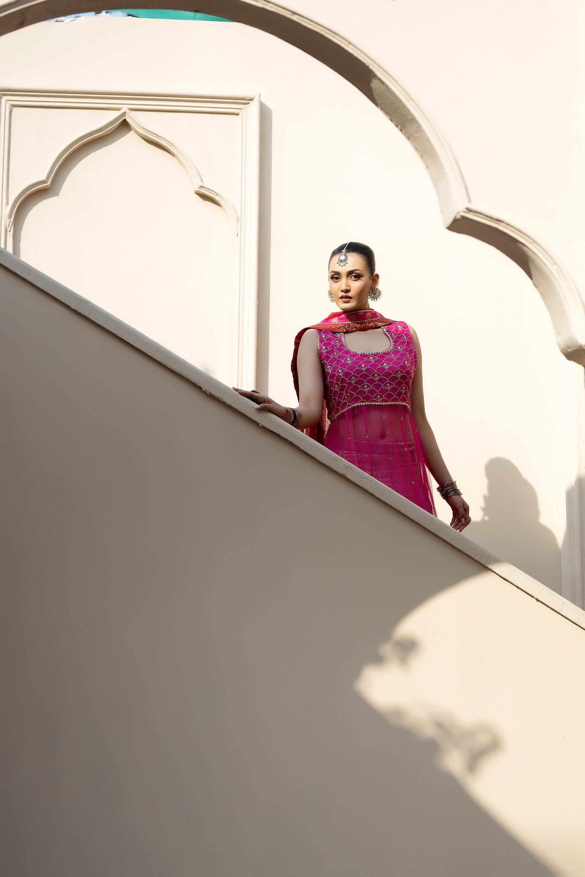 Purple Haze | Suraya Edit | ANARA - Luxury Dress - available at Maria Faisal in UK and USA.