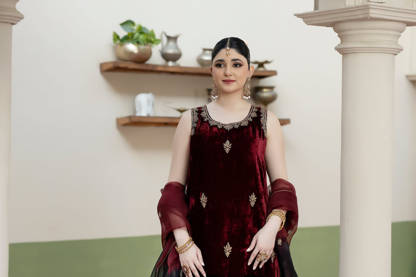 Purple Haze | Suraya Edit | SAHAR - Luxury Dress - available at Maria Faisal in UK and USA.