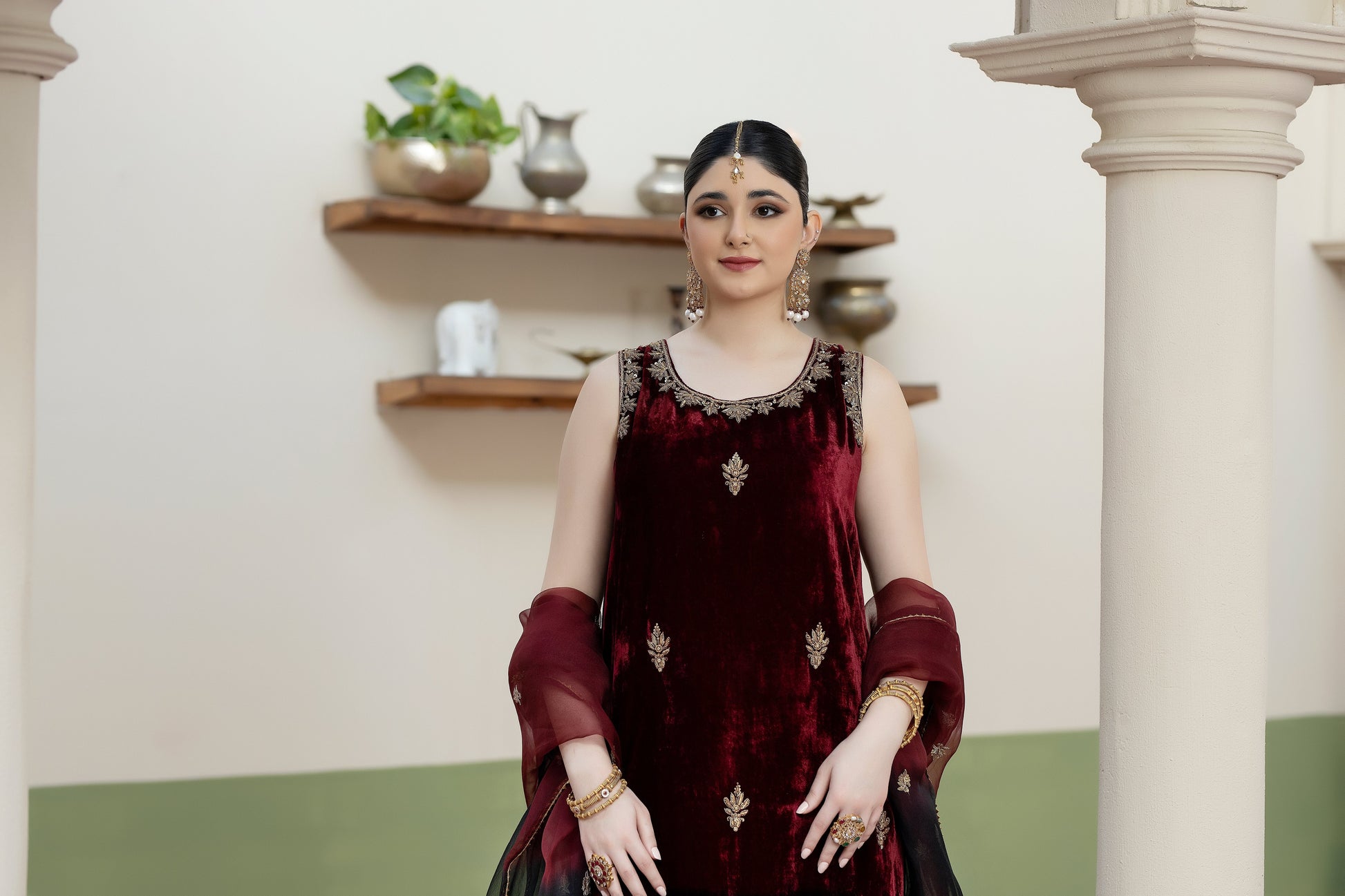 Purple Haze | Suraya Edit | SAHAR - Luxury Dress - available at Maria Faisal in UK and USA.