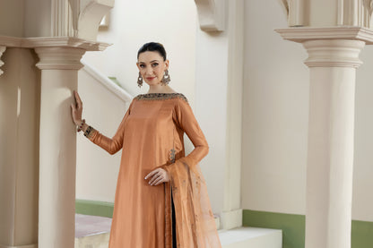 Purple Haze | Suraya Edit | FARRIN - Luxury Dress - available at Maria Faisal in UK and USA.