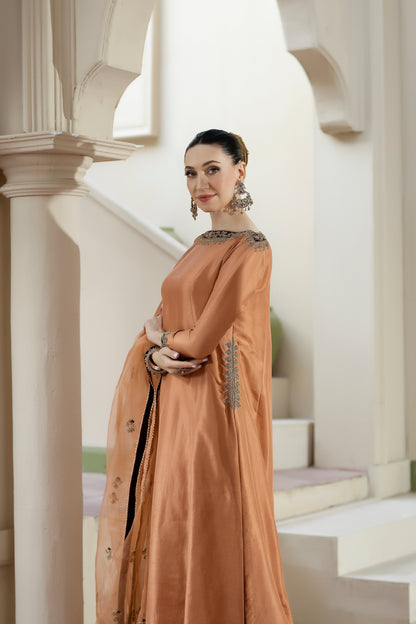 Purple Haze | Suraya Edit | FARRIN - Luxury Dress - available at Maria Faisal in UK and USA.