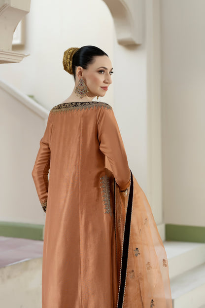 Purple Haze | Suraya Edit | FARRIN - Luxury Dress - available at Maria Faisal in UK and USA.