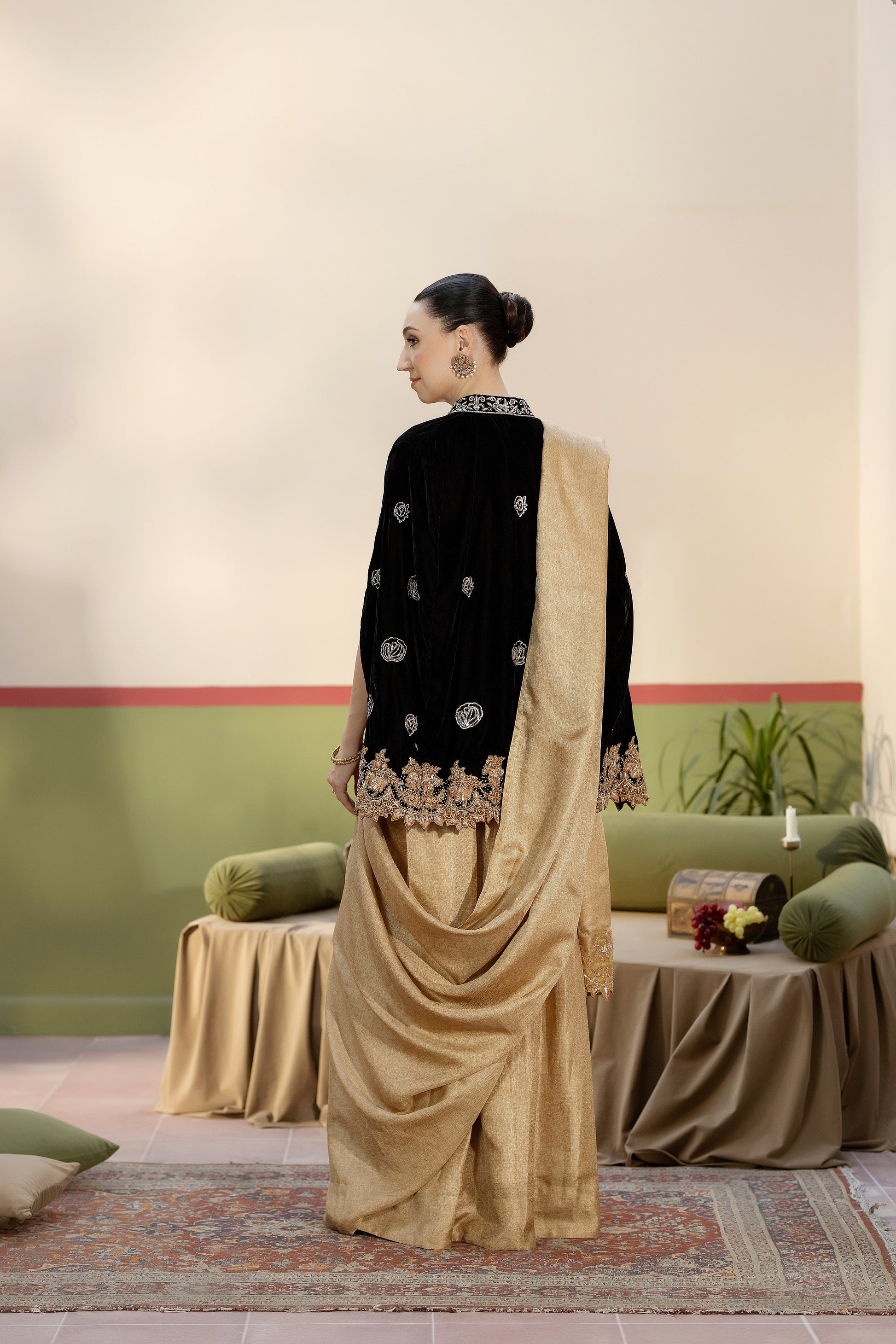 Purple Haze | Suraya Edit | ZEEBA - Luxury Dress - available at Maria Faisal in UK and USA.