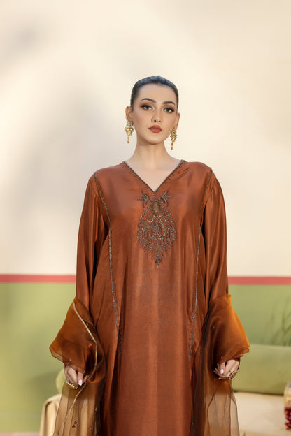 Purple Haze | Suraya Edit | LILA - Luxury Dress - available at Maria Faisal in UK and USA.