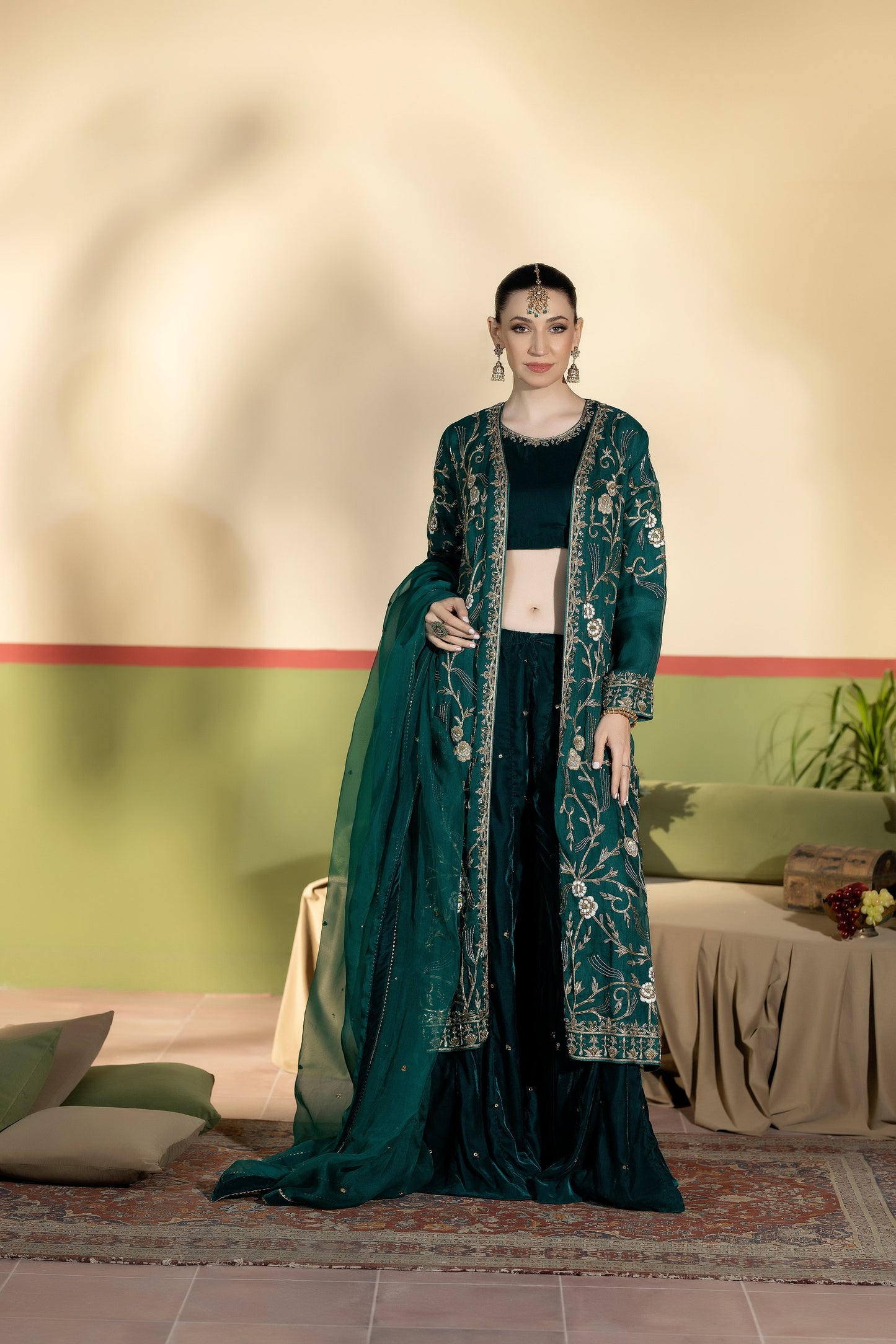 Purple Haze | Suraya Edit |GHAZAL - Luxury Dress - available at Maria Faisal in UK and USA.