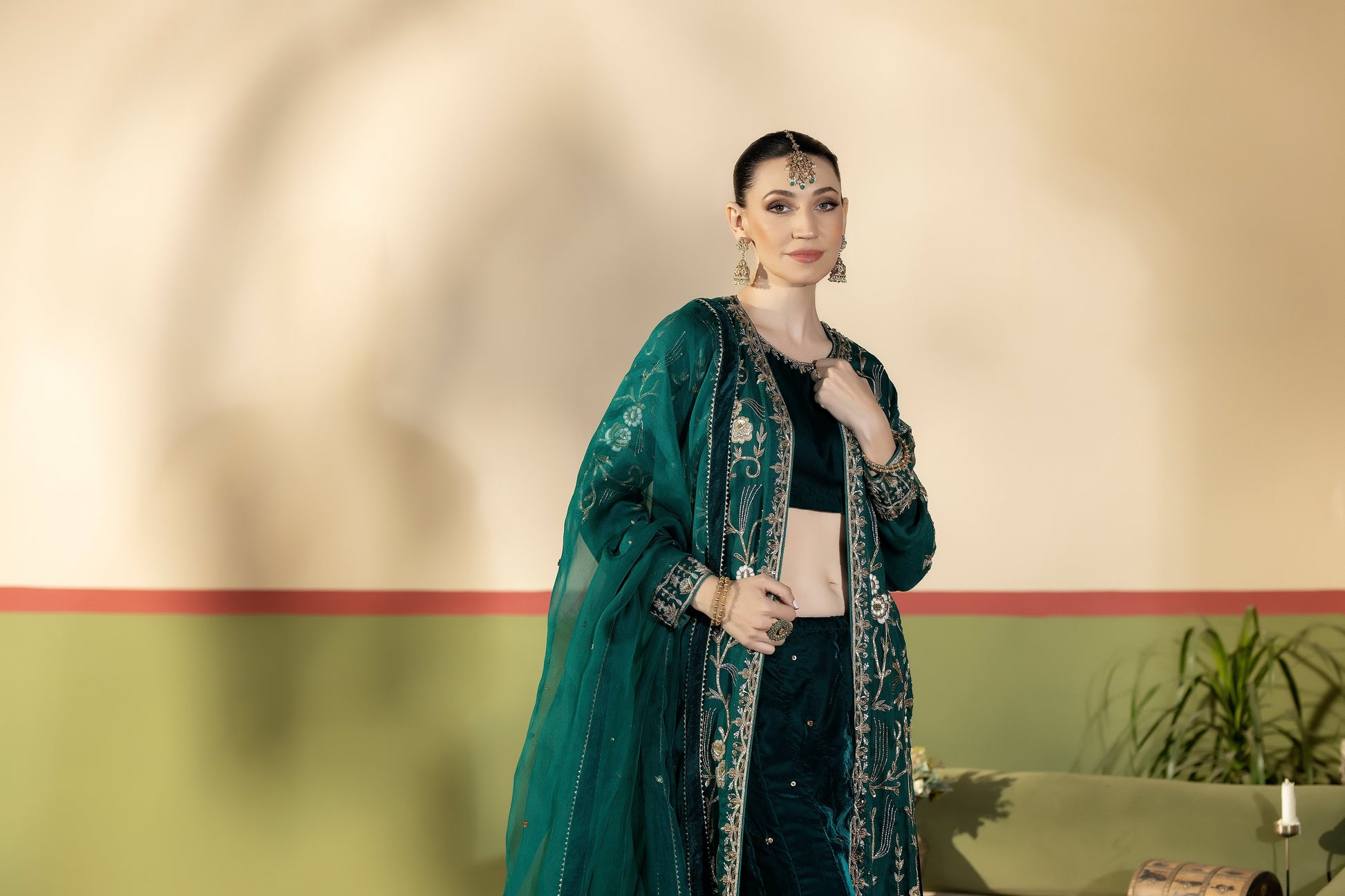 Purple Haze | Suraya Edit |GHAZAL - Luxury Dress - available at Maria Faisal in UK and USA.