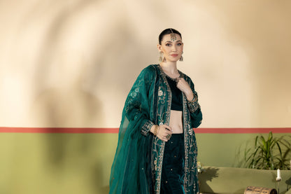 Purple Haze | Suraya Edit |GHAZAL - Luxury Dress - available at Maria Faisal in UK and USA.