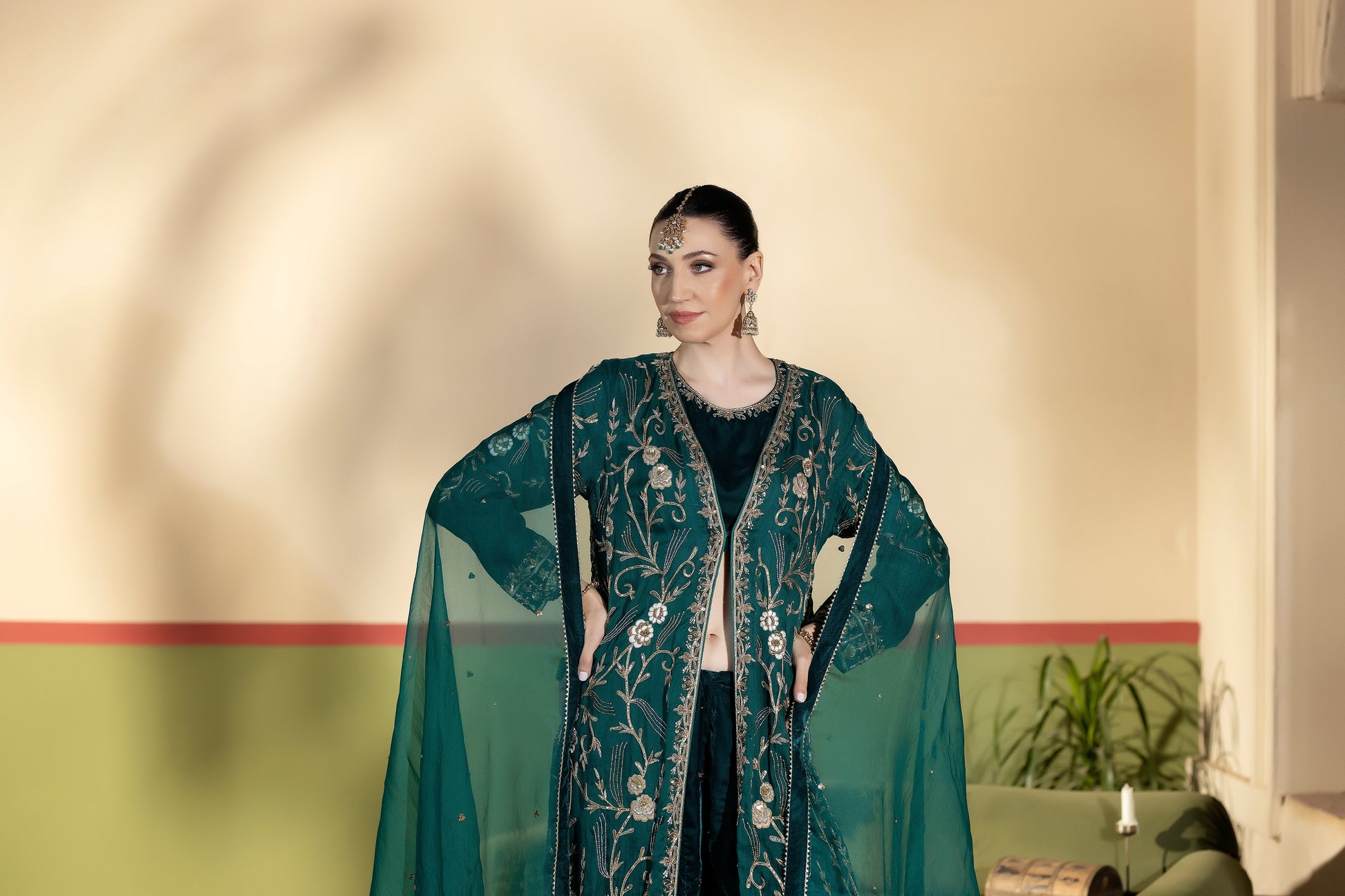 Purple Haze | Suraya Edit |GHAZAL - Luxury Dress - available at Maria Faisal in UK and USA.