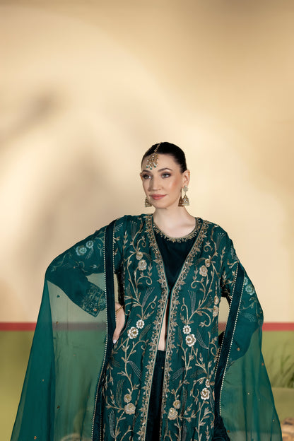 Purple Haze | Suraya Edit |GHAZAL - Luxury Dress - available at Maria Faisal in UK and USA.