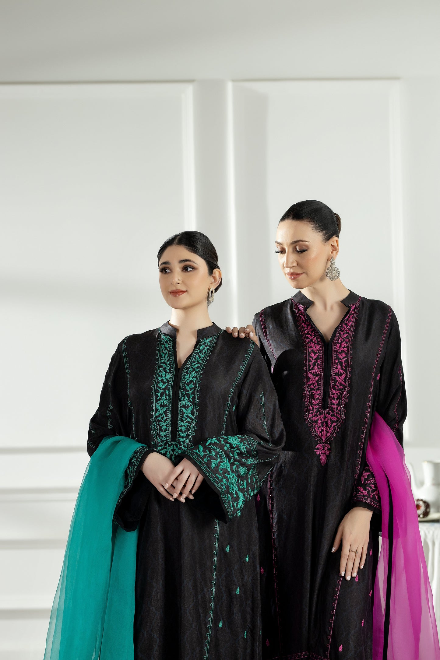 Purple Haze | Suraya Edit | Magnificient - Luxury Dress - available at Maria Faisal in UK and USA.
