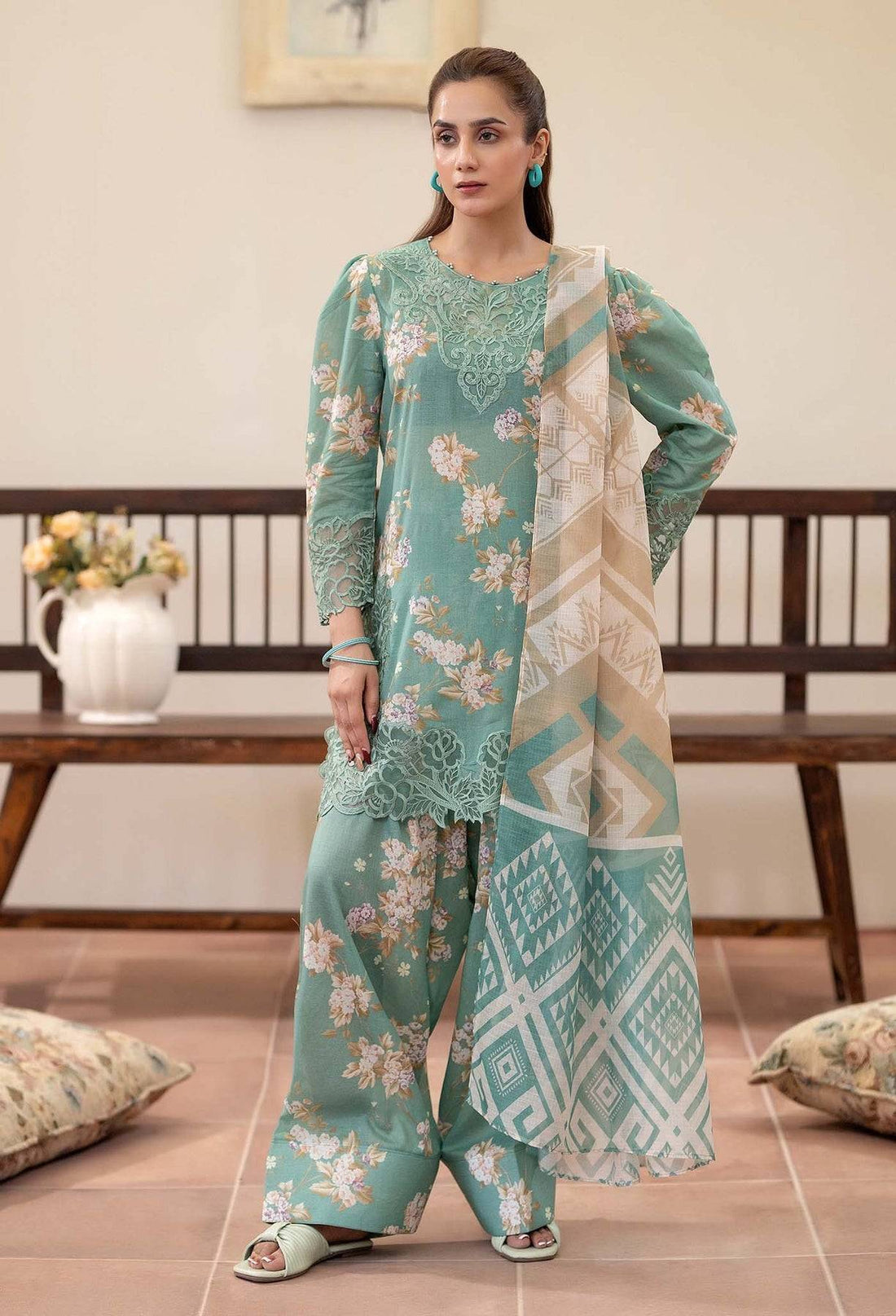 Adans Libas | Prints Eid Edit | 26679 by Maria Faisal - Registered Vendor of : Adans Libas - type : Ladies Clothes - 100% original wedding dresses