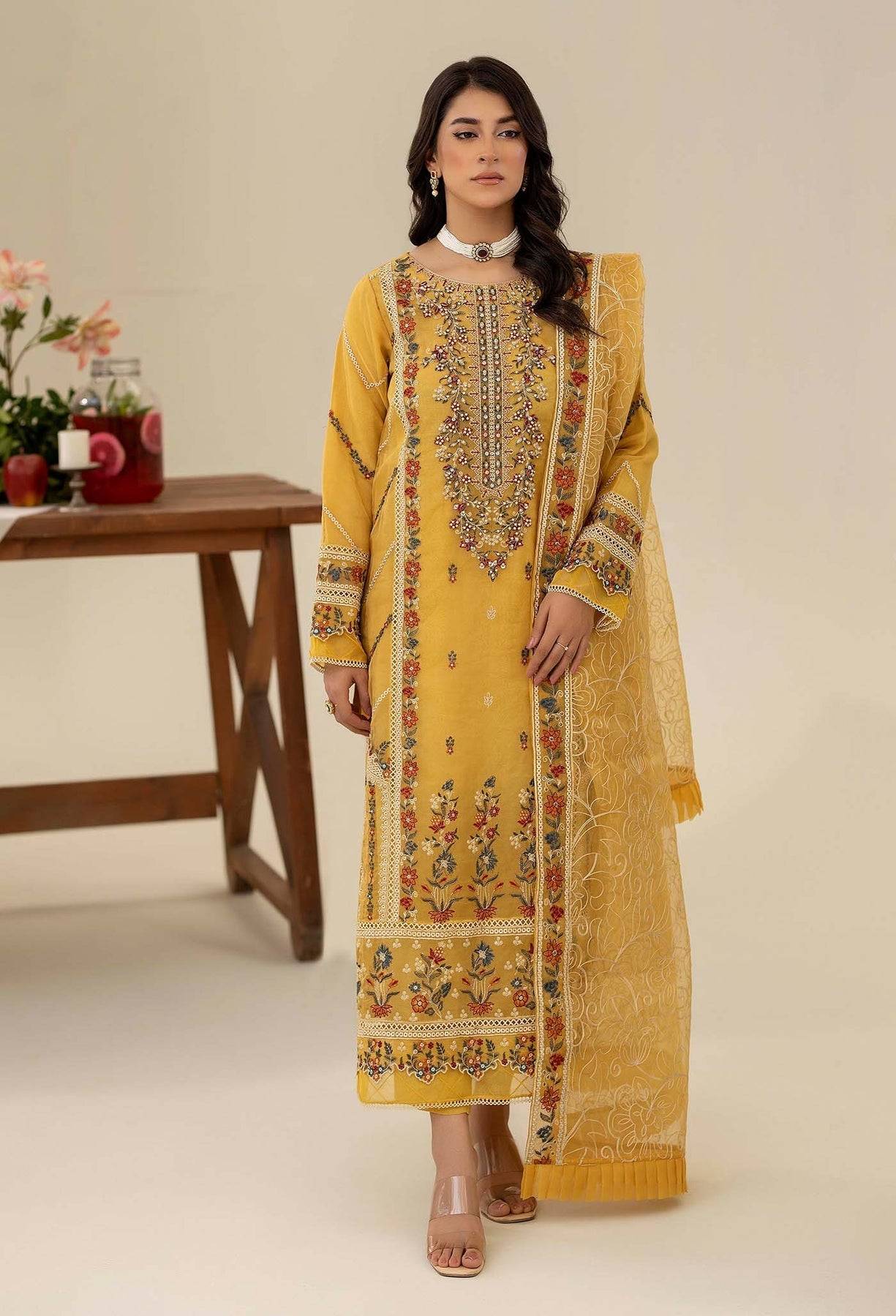 Adans Libas | Tissue De Luxe | DELUXE 444413 by Maria Faisal - Registered Vendor of : Adans Libas - type : Ladies Clothes - 100% original wedding dresses