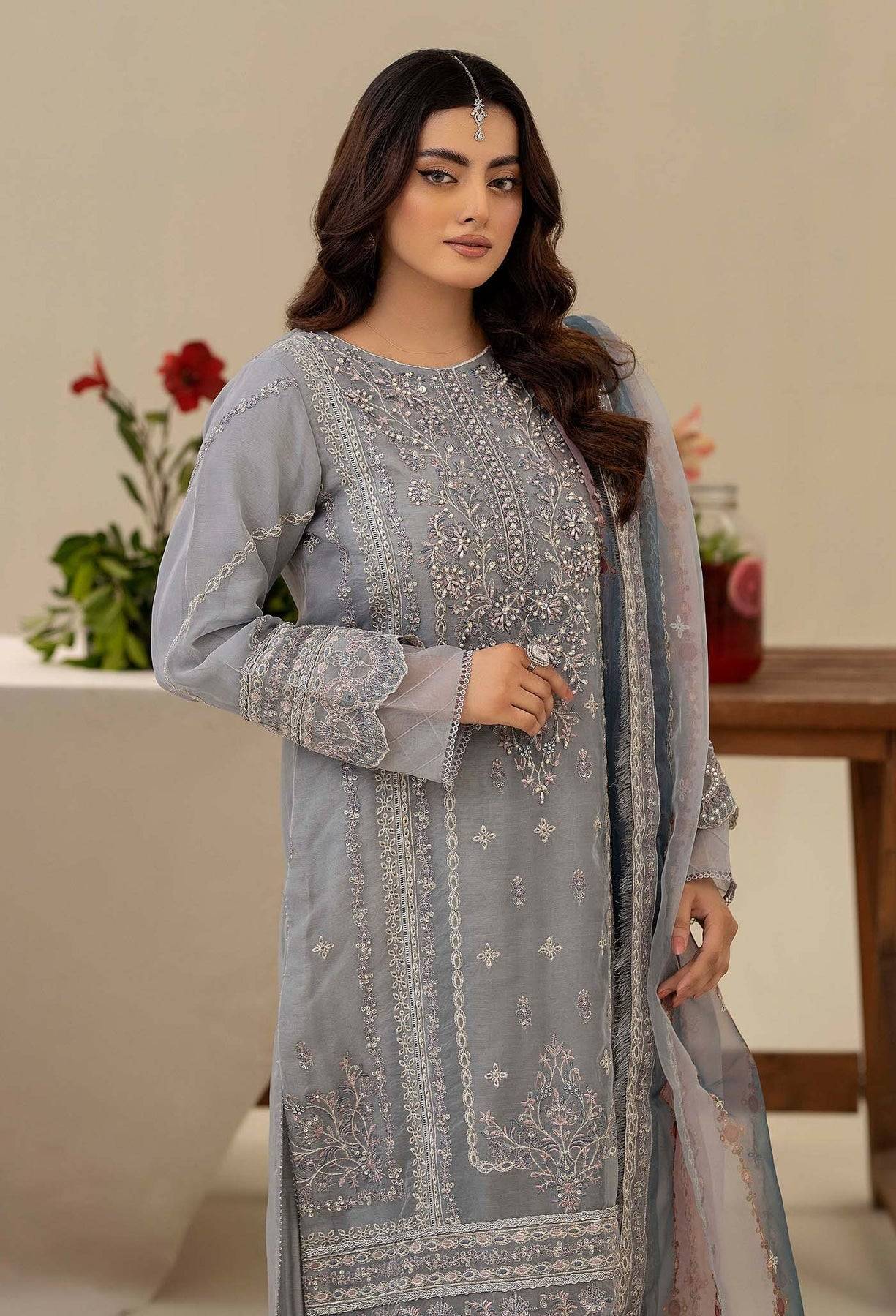 Adans Libas | Tissue De Luxe | DELUXE 444414 by Maria Faisal - Registered Vendor of : Adans Libas - type : Ladies Clothes - 100% original wedding dresses