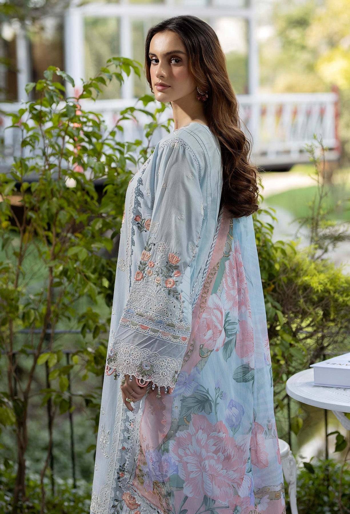 Adans Libas | Gardenia Lawn 25 | GARDENIA 2628 by Maria Faisal - Registered Vendor of : Adans Libas - type : Ladies Clothes - 100% original wedding dresses