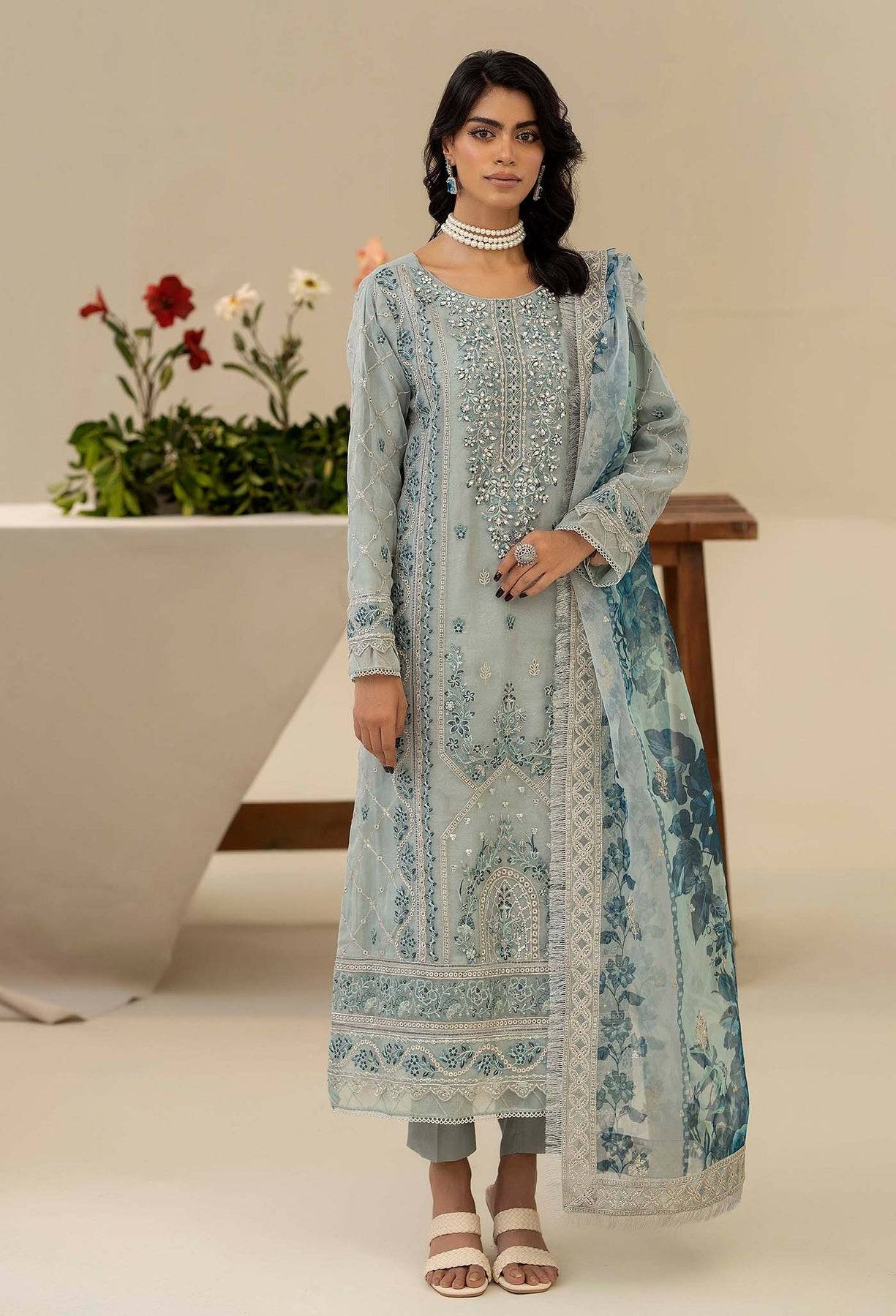 Adans Libas | Tissue De Luxe | DELUXE 444412 by Maria Faisal - Registered Vendor of : Adans Libas - type : Ladies Clothes - 100% original wedding dresses