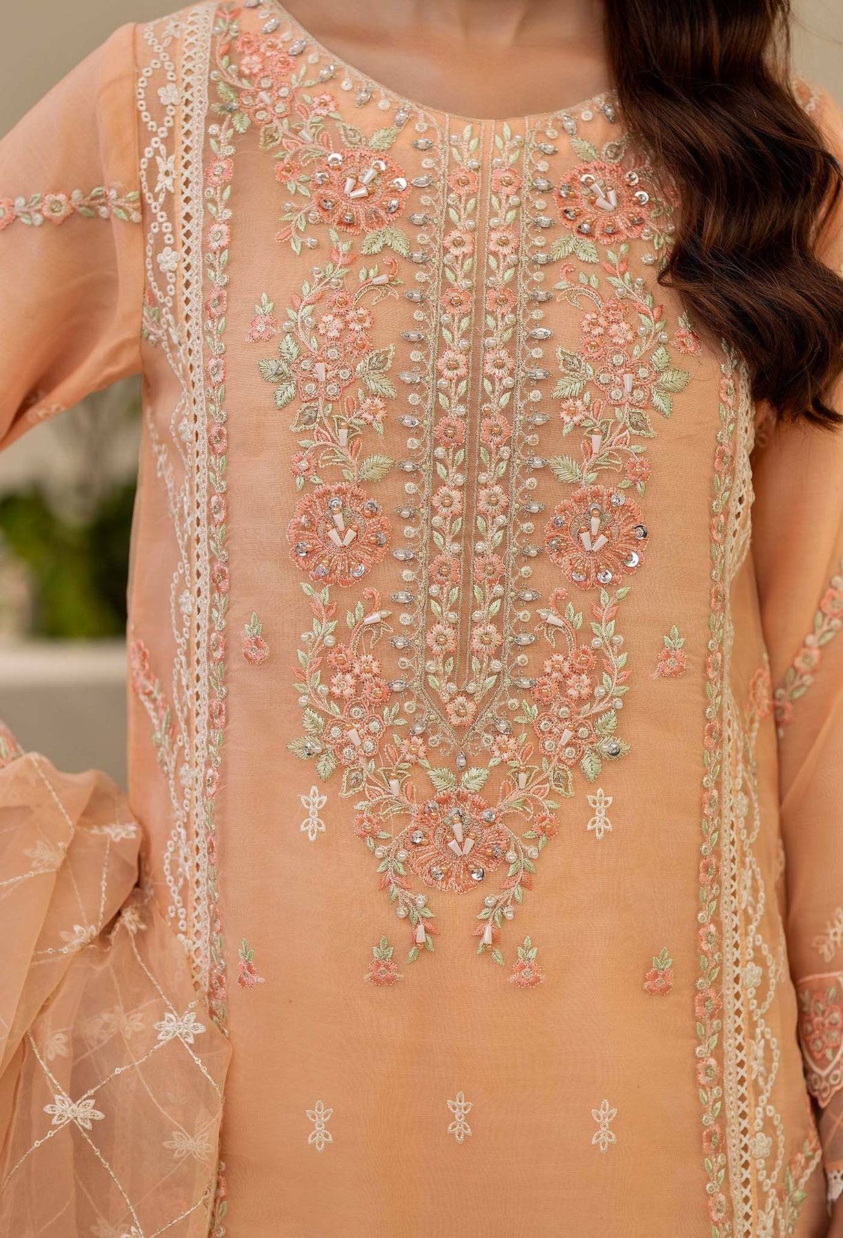 Adans Libas | Tissue De Luxe | DELUXE 444415 by Maria Faisal - Registered Vendor of : Adans Libas - type : Ladies Clothes - 100% original wedding dresses