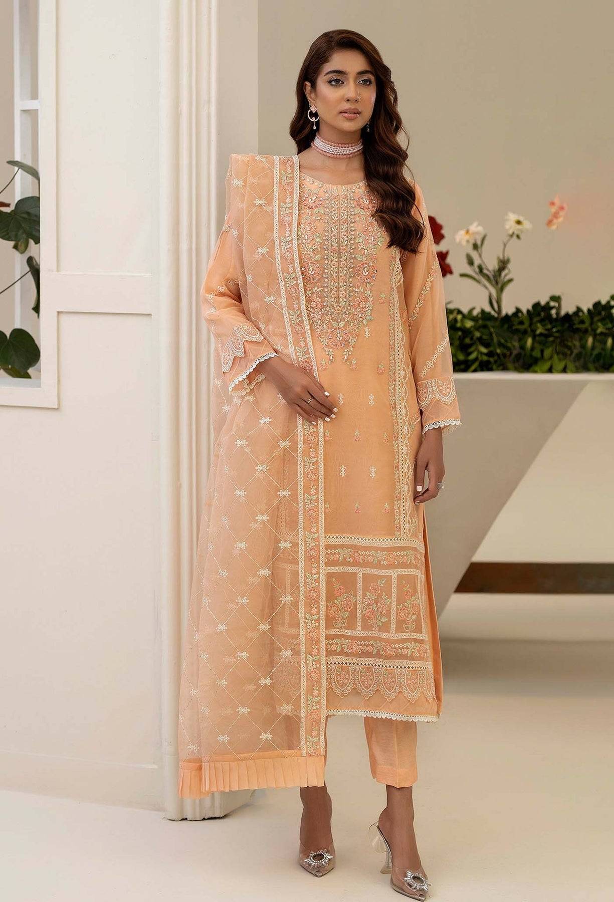 Adans Libas | Tissue De Luxe | DELUXE 444415 by Maria Faisal - Registered Vendor of : Adans Libas - type : Ladies Clothes - 100% original wedding dresses