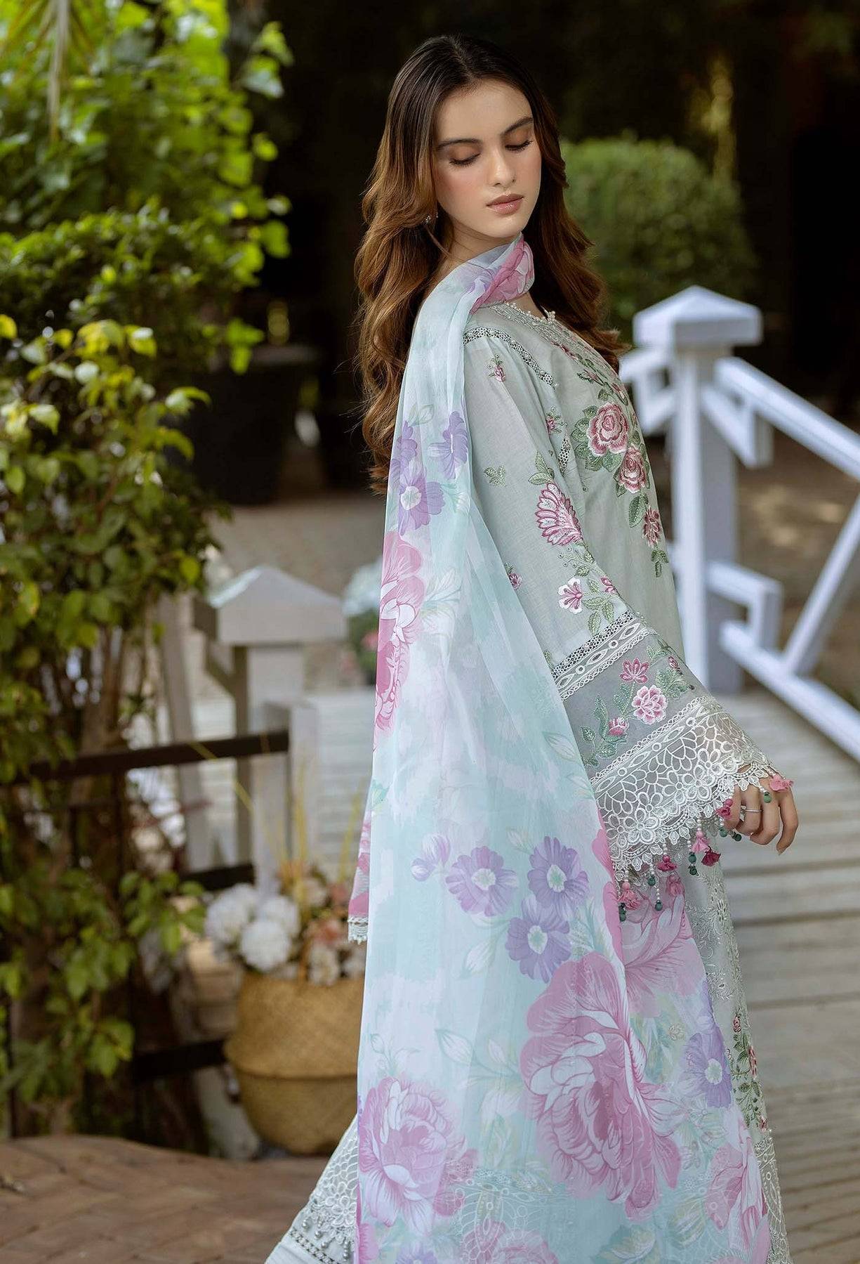 Adans Libas | Gardenia Lawn 25 | GARDENIA 2621 by Maria Faisal - Registered Vendor of : Adans Libas - type : Ladies Clothes - 100% original wedding dresses