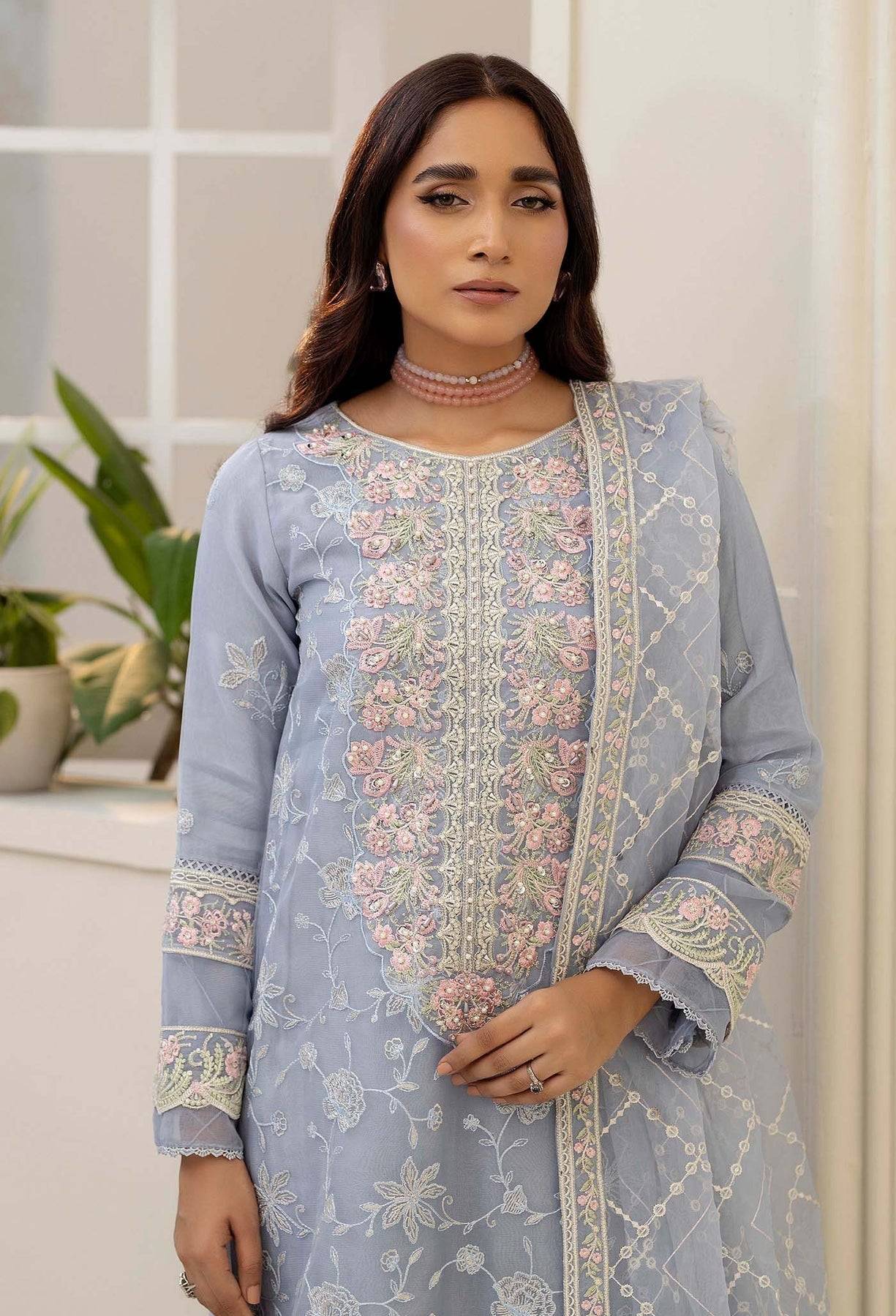 Adans Libas | Tissue De Luxe | DELUXE 444417 by Maria Faisal - Registered Vendor of : Adans Libas - type : Ladies Clothes - 100% original wedding dresses