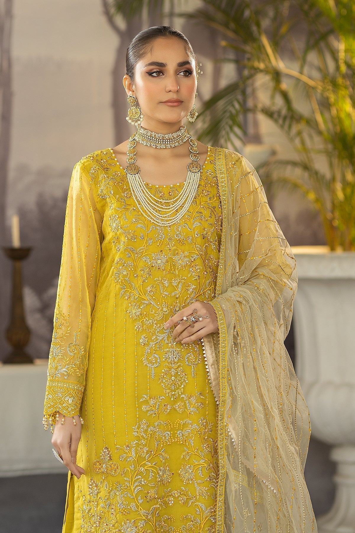 Raeesa Premium | Dehleez Formals | DL-1026 Mehfil-E-Aab - Ladies Clothes - Maria Faisal