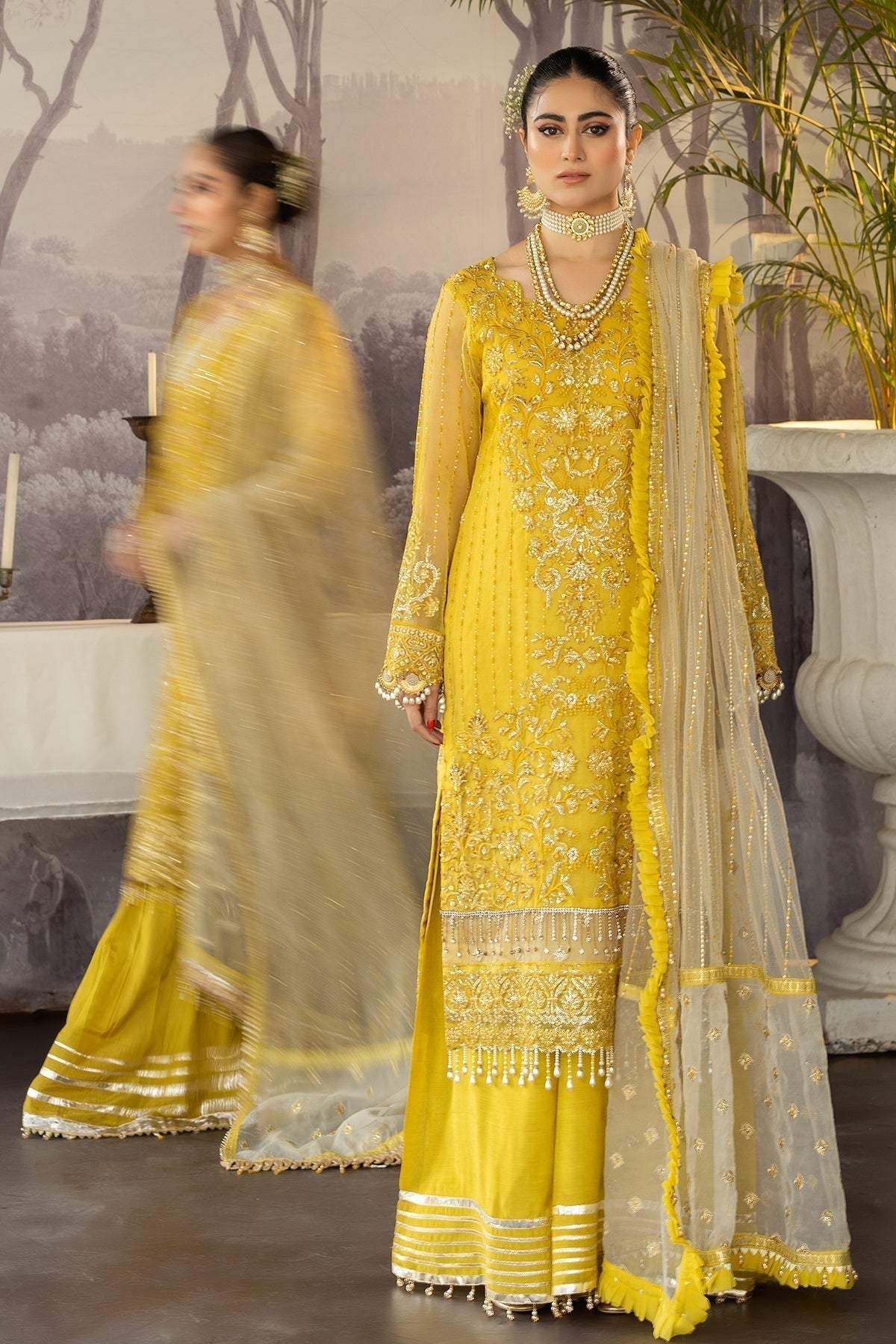 Raeesa Premium | Dehleez Formals | DL-1026 Mehfil-E-Aab - Ladies Clothes - Maria Faisal