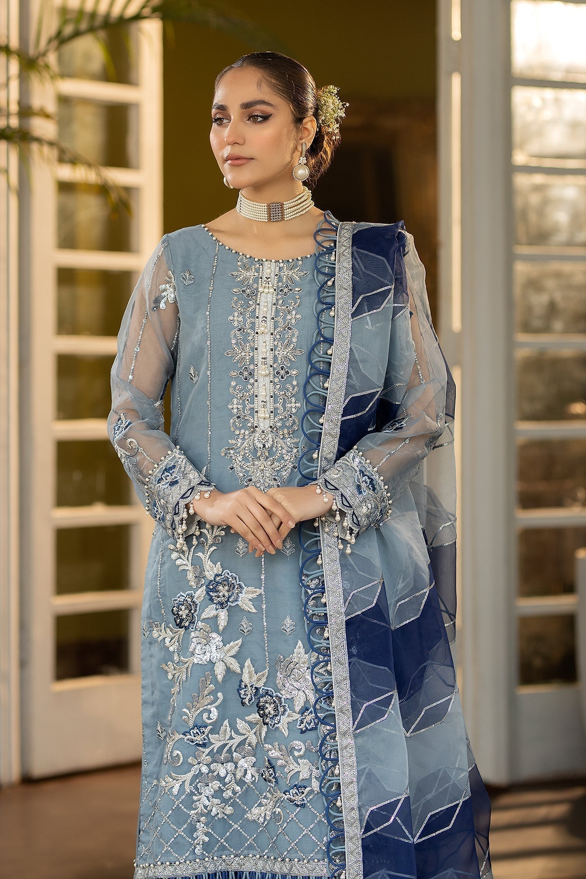 Raeesa Premium | Dehleez Formals | DL-1028 Khayali - Ladies Clothes - Maria Faisal