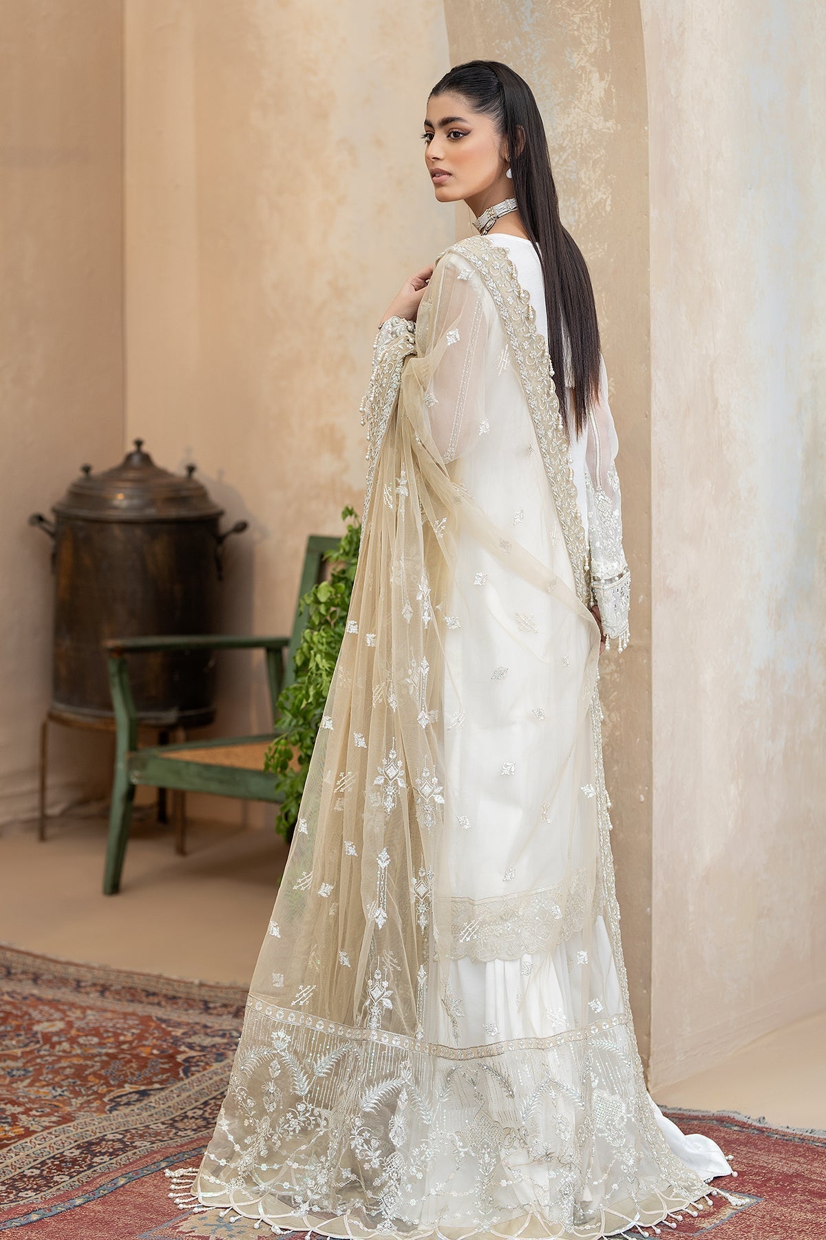 Raeesa Premium | Ada Premium Collection | HU - 49 Aab-E-Zar - Ladies Clothes 