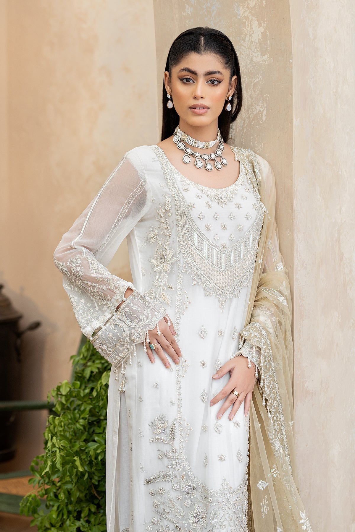 Raeesa Premium | Ada Premium Collection | HU - 49 Aab-E-Zar - Ladies Clothes 