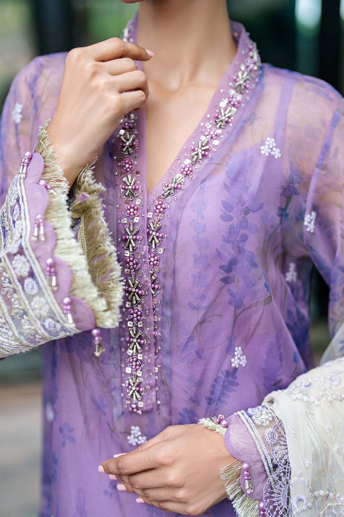 Nureh | Ballerina Formals | NU2-149 - Wedding Dress - Maria Faisal