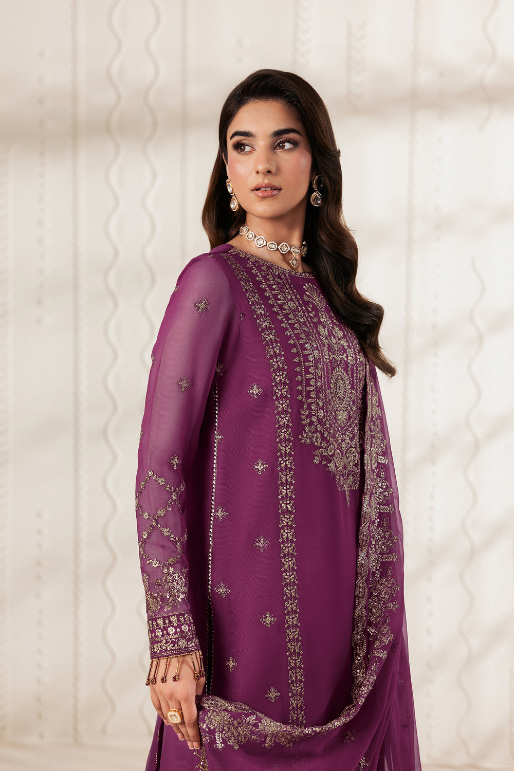 Zarif | Bayaan Formals | SWABI - Formal Dress - available at Maria Faisal in UK and USA.